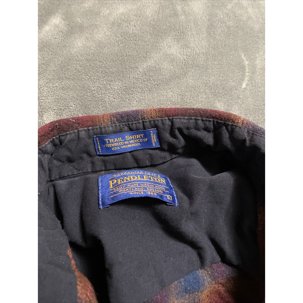 Pendleton 100% Pure Virginia Wool Button Down Shi… - image 5